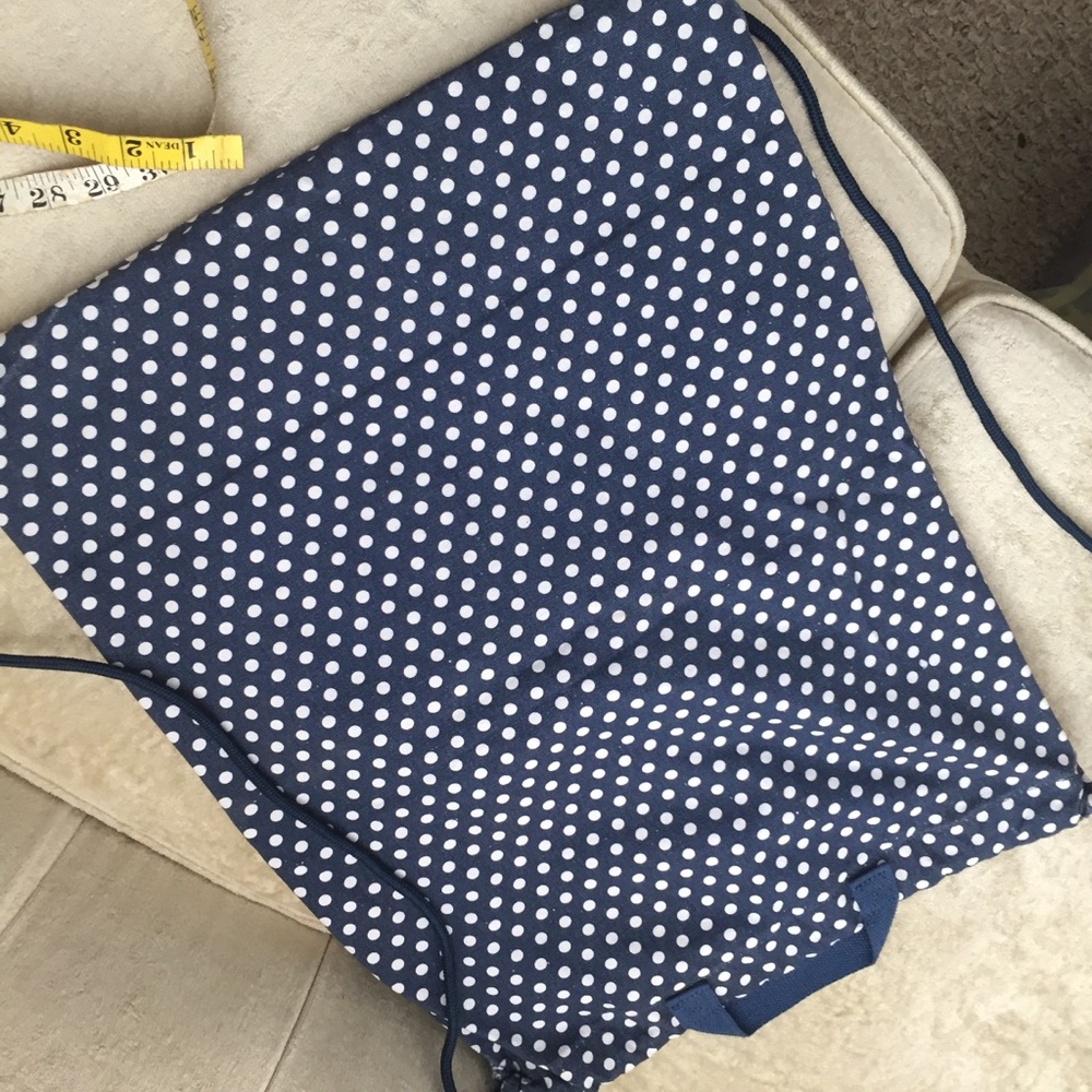 Y2k Mossimo Polka Dot Canvas Backpack - image 3